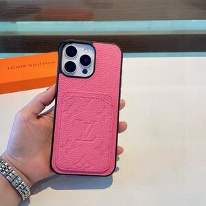 Louis Vuitton Pink Monogram Phone Case